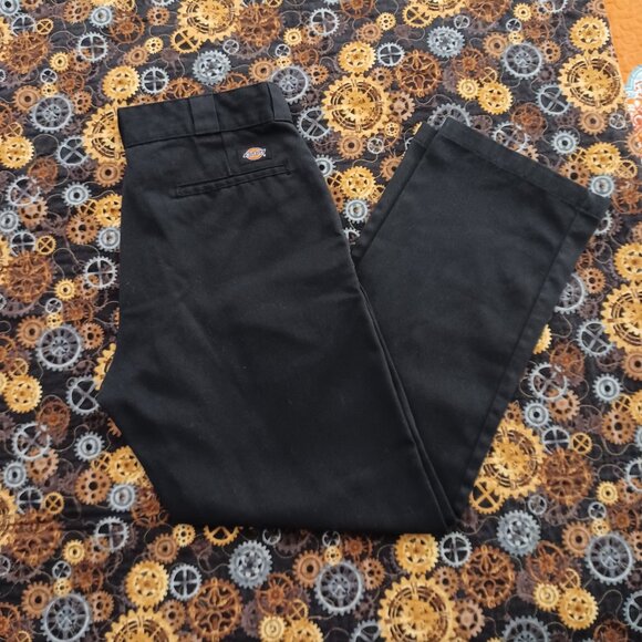 Men's black Dickies 874 pants - Size 35 - Picture 3 of 8